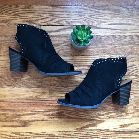 Sonoma Shoes - Peep Toe Booties